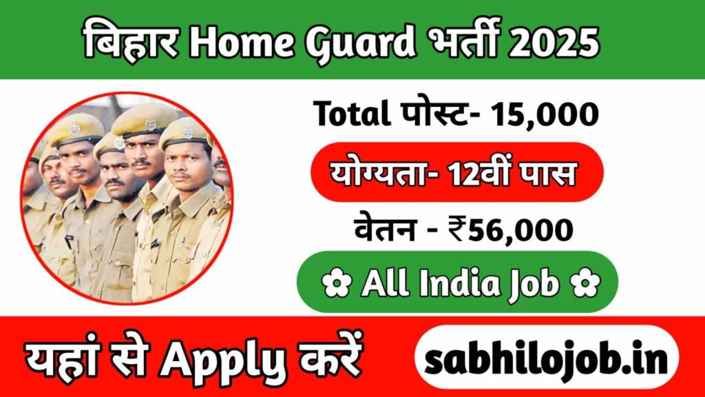 Home Guard Recruitment 2025