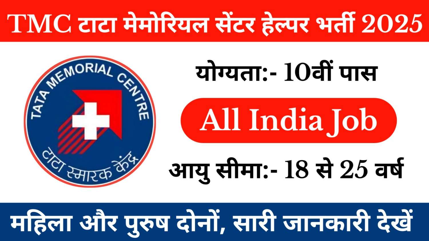 TMC Attendant & Trade Helper Recruitment 2025