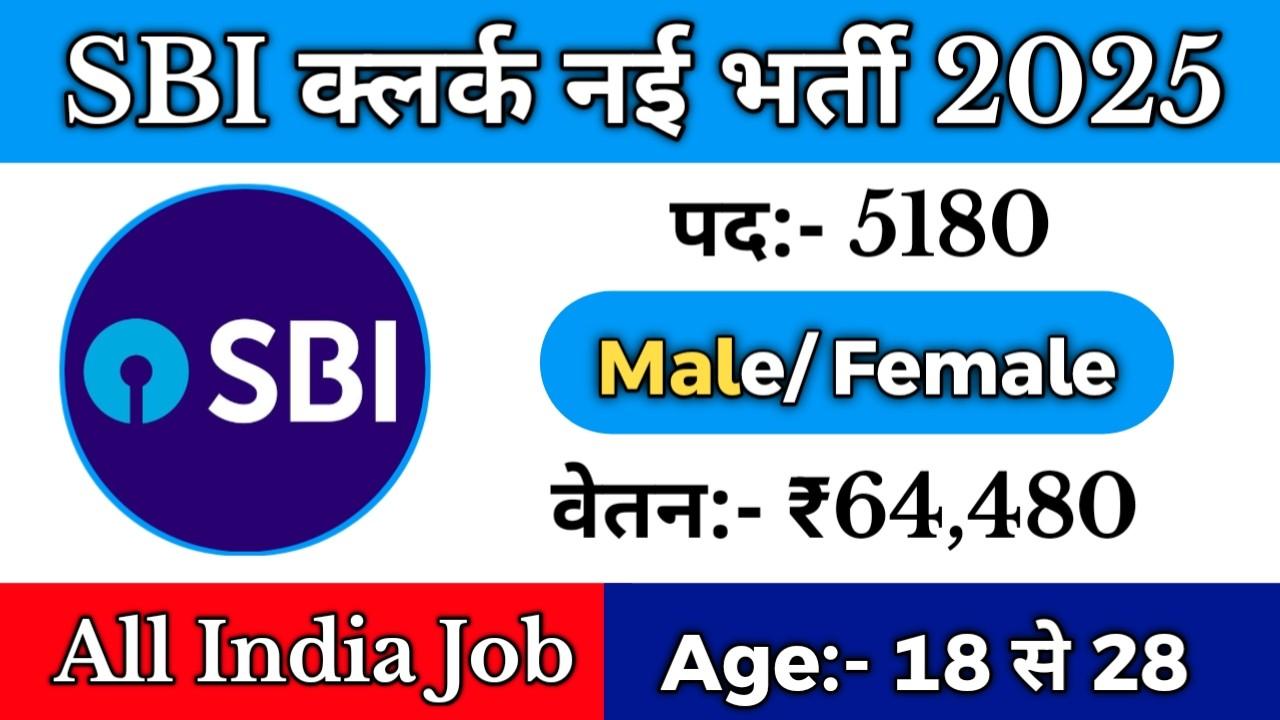 SBI Clerk Recruitment 2025