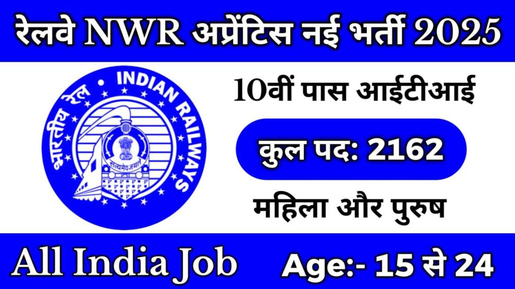 RRC NWR Apprentice Recruitment 2025