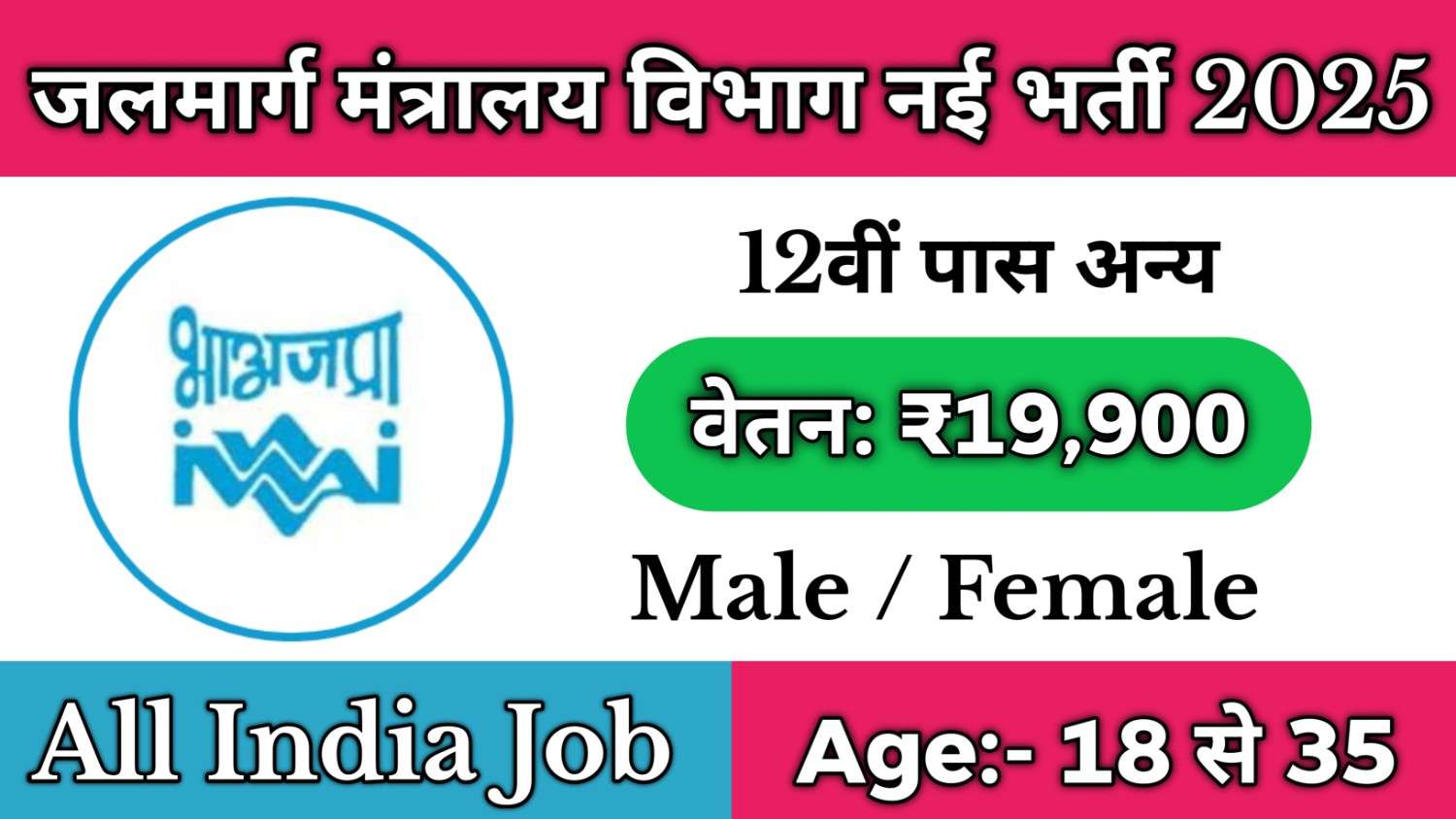 IWAI New Vacancy 2025