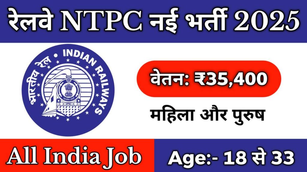 RRB NTPC Graduate Level Recruitment 2025