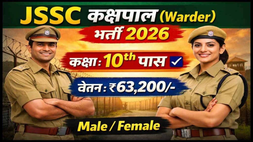 JSSC Kakshpal Recruitment 2026