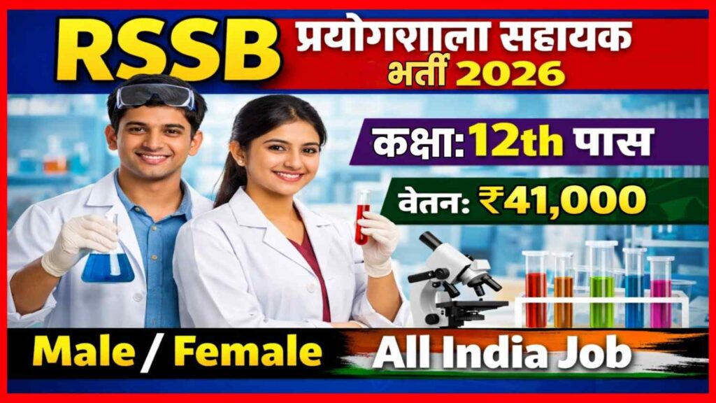 RSSB Lab Assistant Recruitment 2026