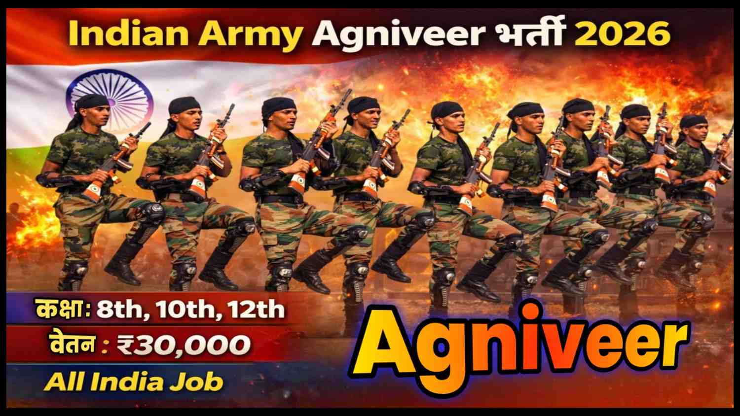 Indian Army Agniveer, JCO / Other Ranks Recruitment 2026