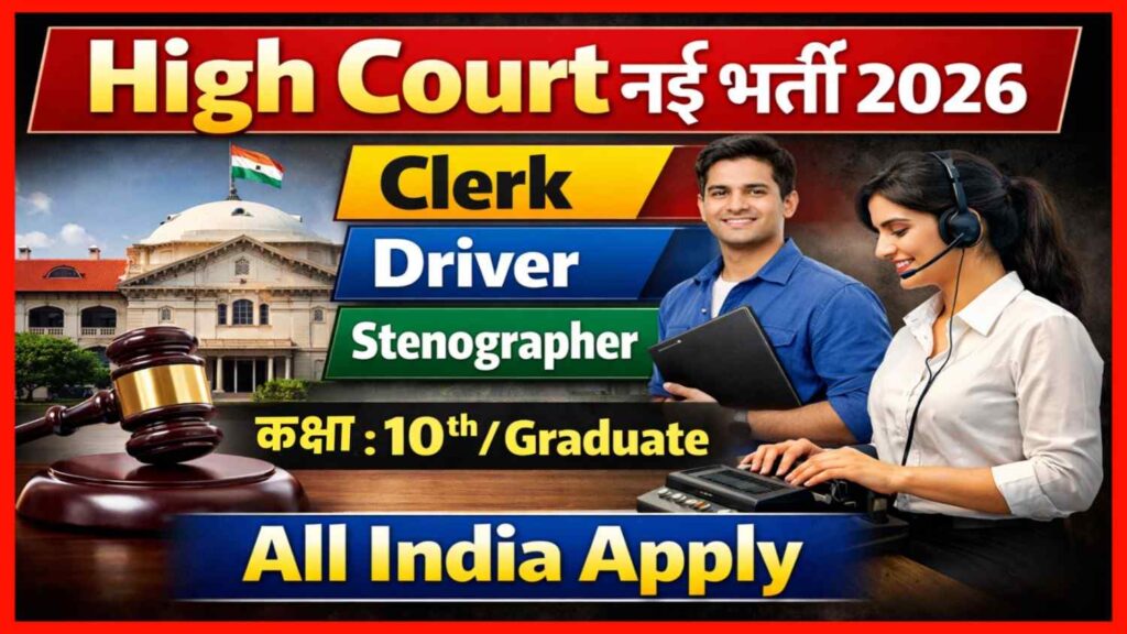 Himachal Pradesh High Court Recruitment 2026