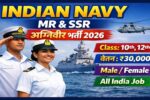 Indian Navy Agniveer SSR / MR Recruitment 2026