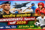 Indian Air Force Agniveervayu (Sports) Recruitment 2026