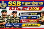 SSB Constable Tradesman Recruitment 2026