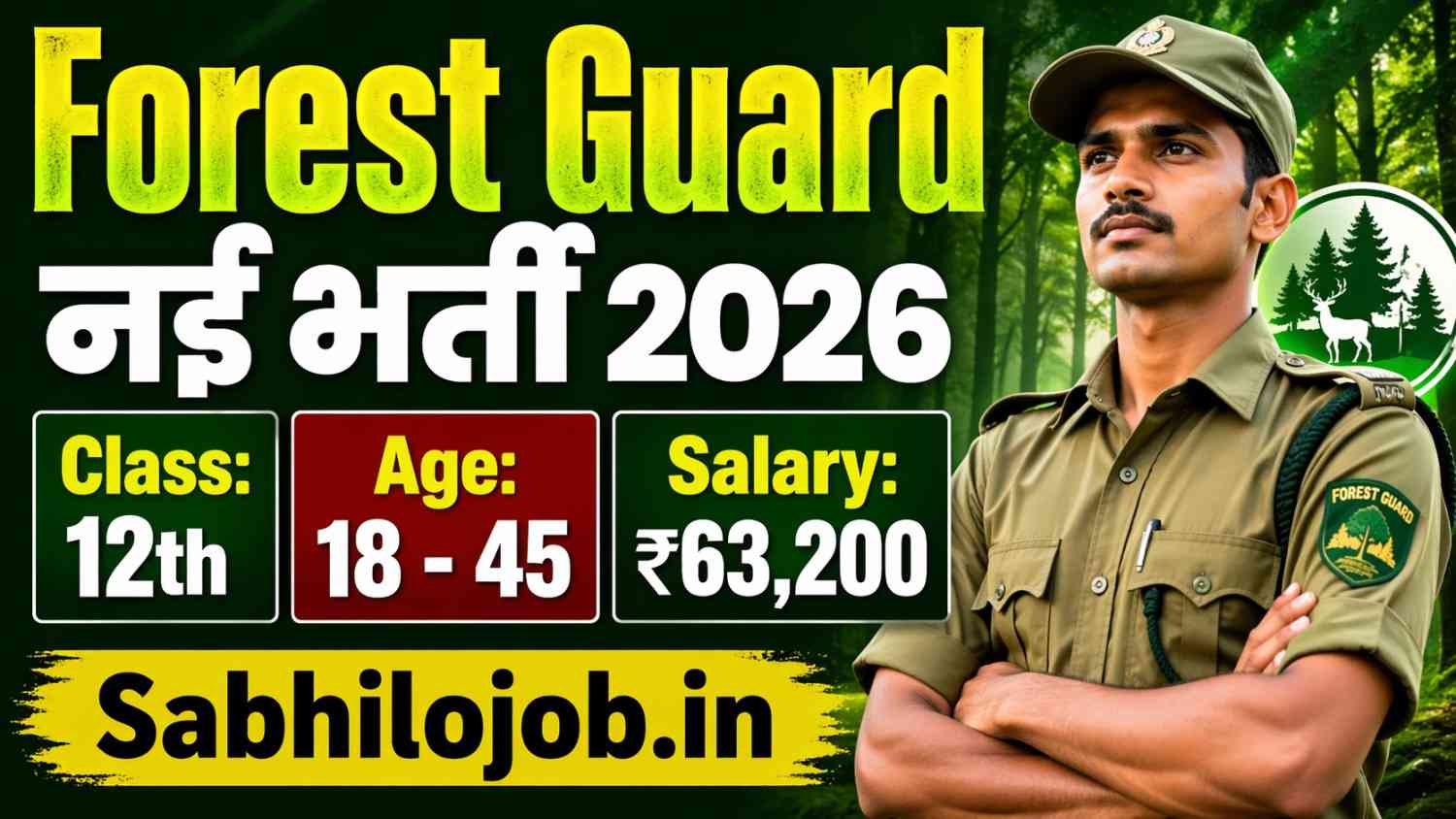 UPSSSC Forest Guard Recruitment 2026