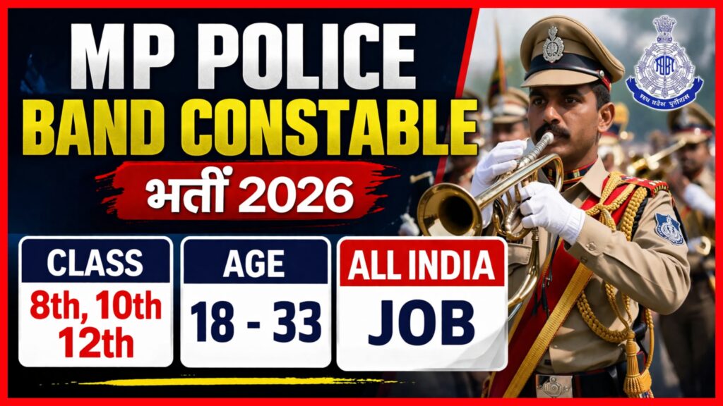 MP Police Band Recruitment 2026