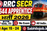 RRC SECR Apprentice Recruitment 2026