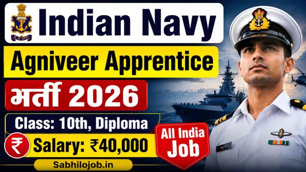 Indian Navy Agniveer Apprentice Recruitment 2026