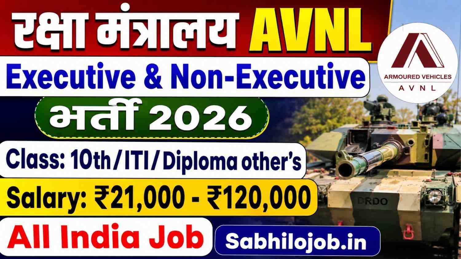 AVNL Executive & Non-Executive Recruitment 2026