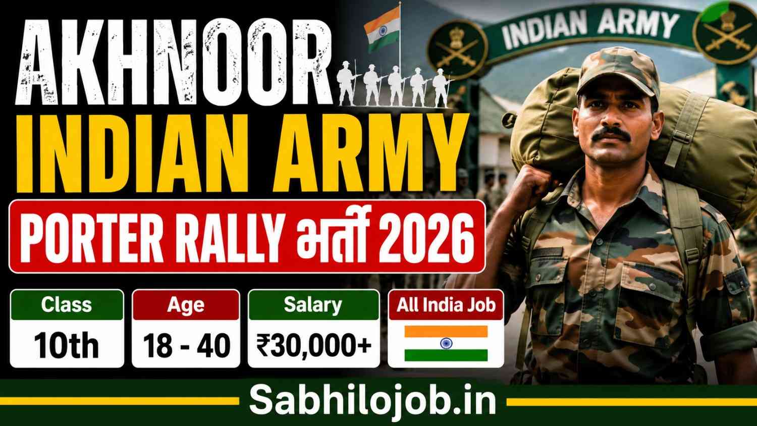 Army Porter Recruitment Rally 2026