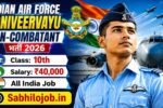Indian Air Force Agniveervayu Non-Combatant Recruitment 2026