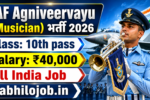 IAF Agniveervayu (Musician) Recruitment 2026