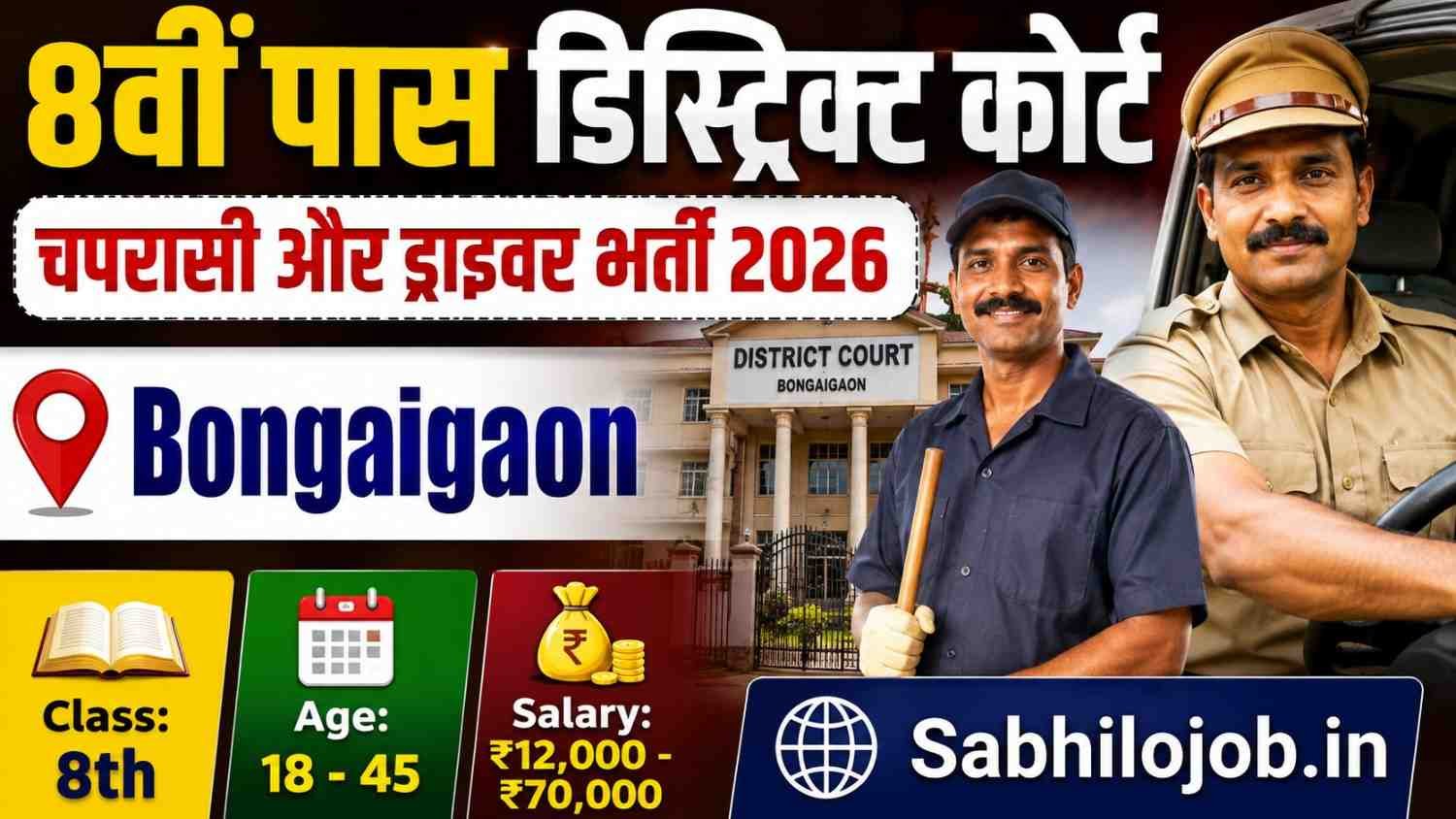 District Court Bongaigaon Recruitment 2026
