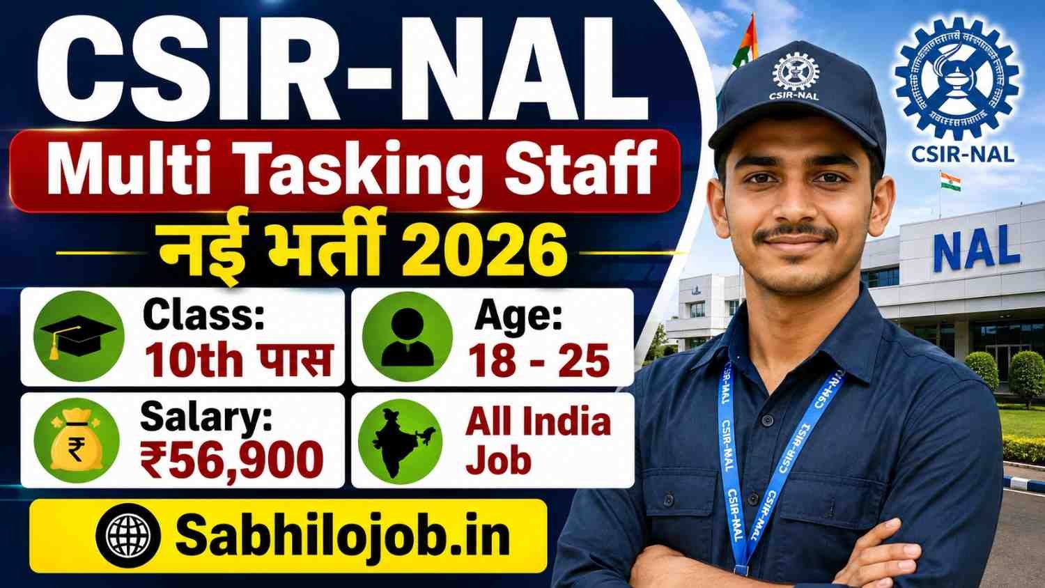 CSIR-NAL MTS Recruitment 2026