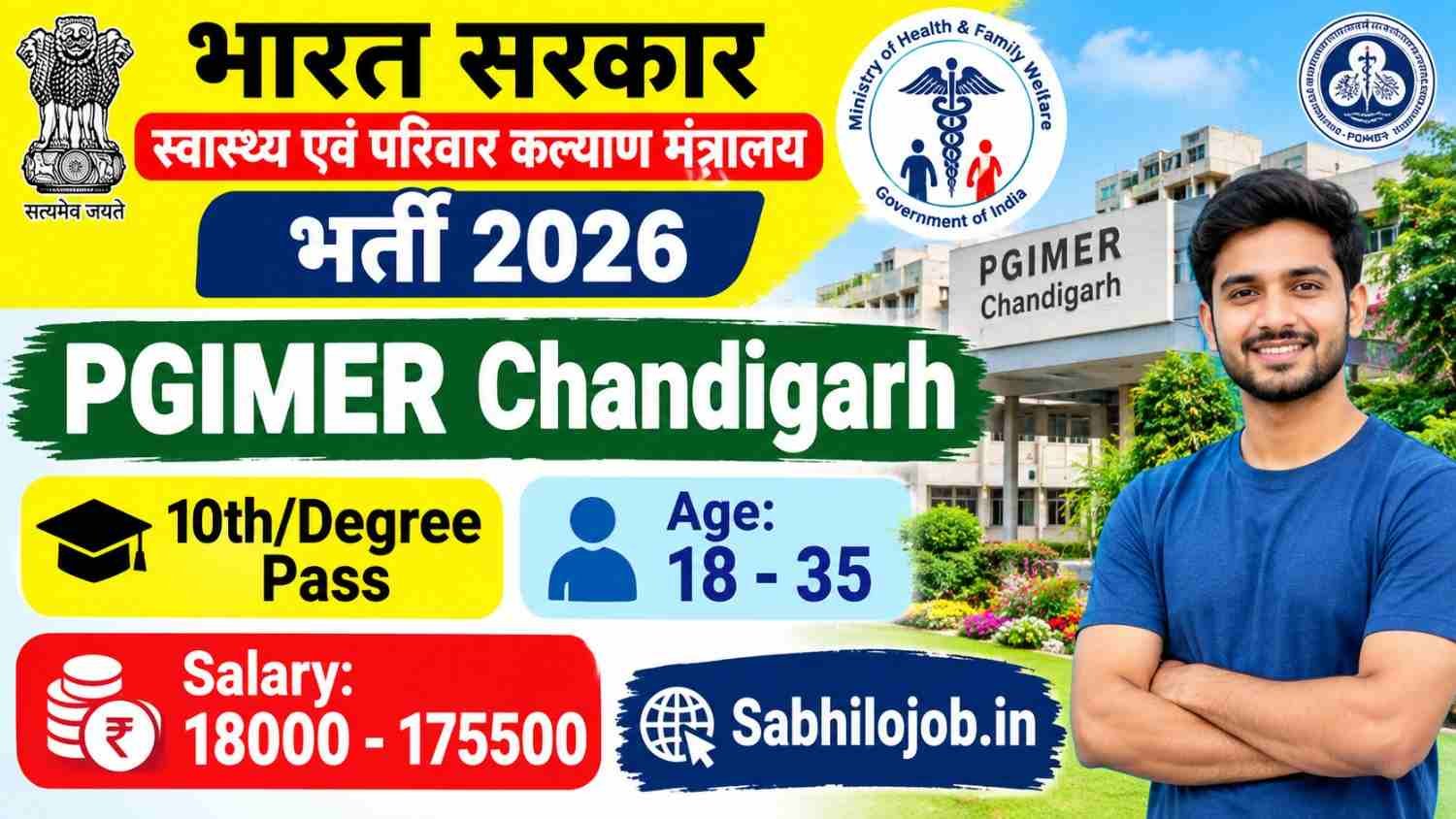 PGIMER Chandigarh Recruitment 2026
