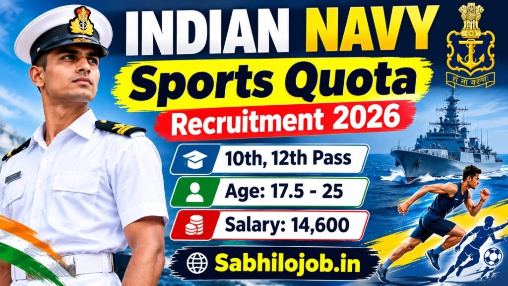 Indian Navy Sports Quota Recruitment