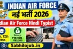 Indian Air Force Hindi Typist Recruitment 2026