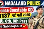 Nagaland Police Constable GD Recruitment 2026